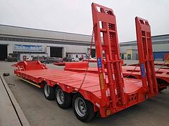 厂家订做9.5米低平板半挂车