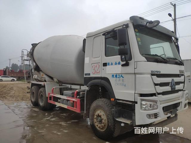 出售18年二手豪沃搅拌车 唐鸿大14方  后八轮的图片