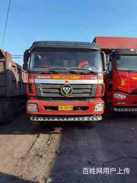 出售一台国四欧曼自卸车，16年8米的前四后八。的图片