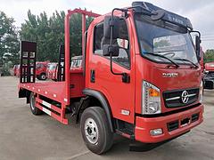 盘锦挖机平板运输车 拉小型60/80挖机平板拖车厂