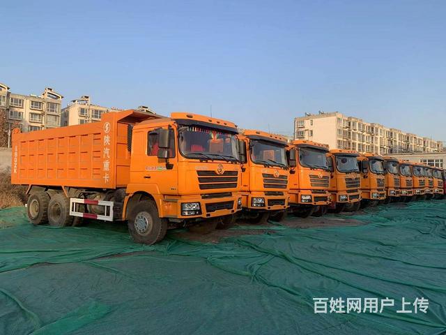 个人精品二手陕汽德龙后八轮5.8米自卸车380马力的图片
