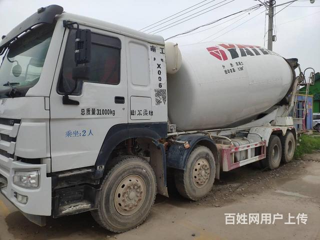 出售18年二手水泥搅拌车 前四后八 国五排放的图片