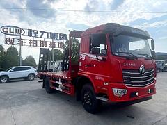 厂家大量挖机平板拖车出售 挖掘勾机专用车 可按揭