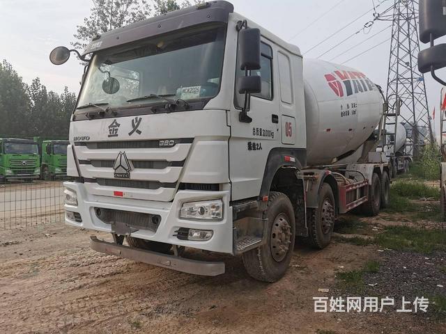 二手豪沃搅拌车 大20方 380马力 前四后八国五的图片