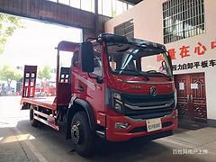 河池国六东风挖机拖车 拖135/155挖机平板拖车哪里买便宜