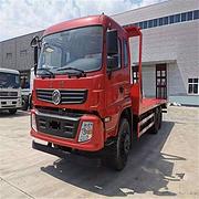 东风4米5轴距玉柴160马力15吨挖机平板车 价格