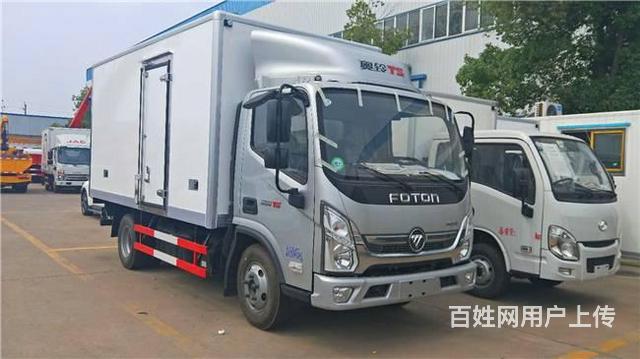 国六冷藏车新款上式 厂家直销价格 可分期付款的图片
