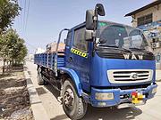 15年奥驰平板货车，6.3米小黄牌