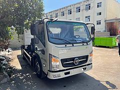大运蓝牌7方勾臂垃圾车 车厢可卸式垃圾车包上南阳户