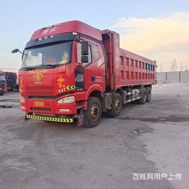 转让19年5月国五8米2解放J6P自卸车 全车原版的图片