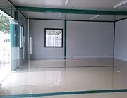 双坡式活动板房是工地临时用房的首选