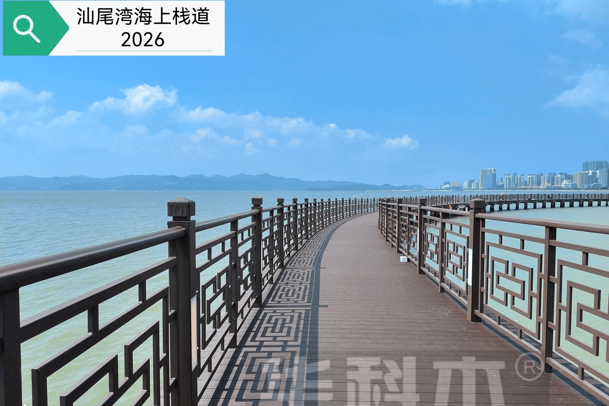 汕尾湾栈道塑木地板