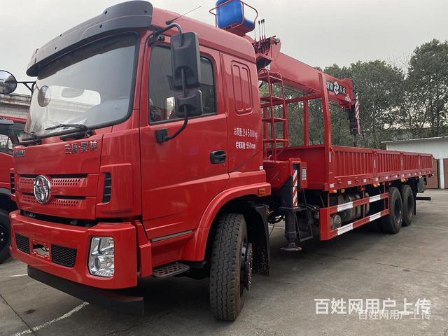 不超重三环后八轮12吨直臂随车吊 手续齐全的图片