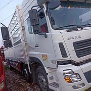 18年东风天龙，三桥9.6米高栏车，带全保-险