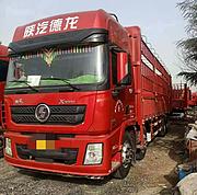 前四后八德龙X3000载货车9米6高栏潍柴430