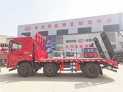 宜宾国六三环前四后四平板车20吨挖掘机平板运输车落地多少钱