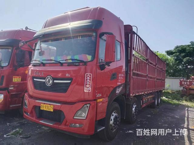 出售二手东风天龙KL 9.6米高栏 前四后八 国5的图片