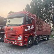 二手自动档解放9.6米高栏载货车 460马力包提档