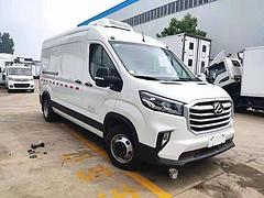 面包上汽大通2.96米冷藏车 进城区冷藏车