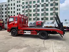 国六挖机平板车价格优惠