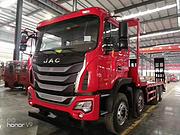 江淮前四后八平板运输车250挖掘机拖车厂家直销