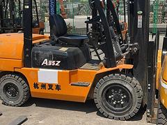 二手叉车 杭叉3.5吨燃油 4米门架升高 厂家直销