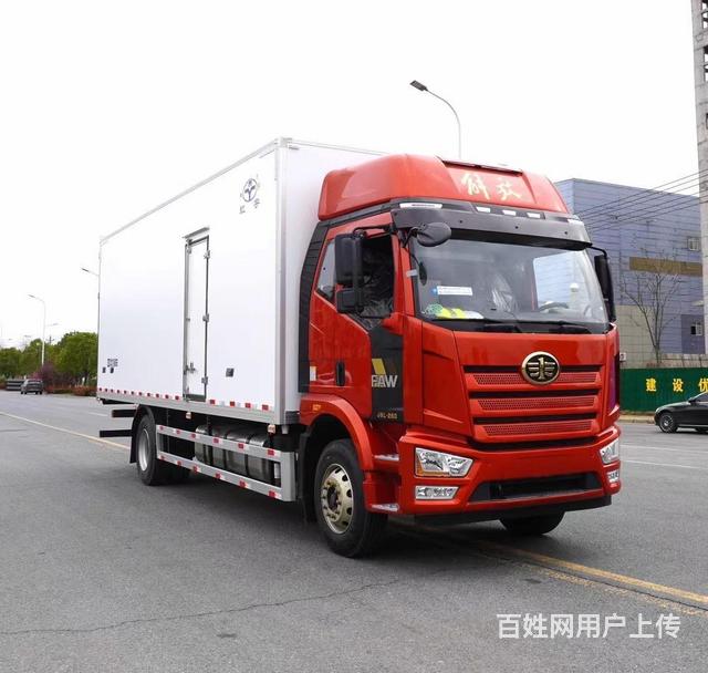 蚌埠国六6.8米解放冷藏车哪里有卖的图片