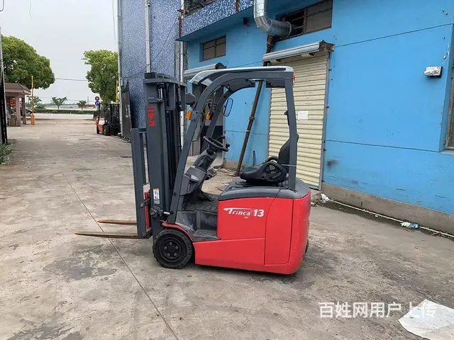 力至优1.3吨电动叉车 原装进口小体积二手叉车便宜的图片