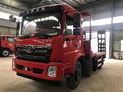 三环昊龙拉200挖机的小三轴平板车 3.8万提回家