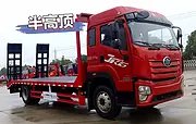 厂家大量挖机平板拖车出售 挖掘勾机专用车 可按揭