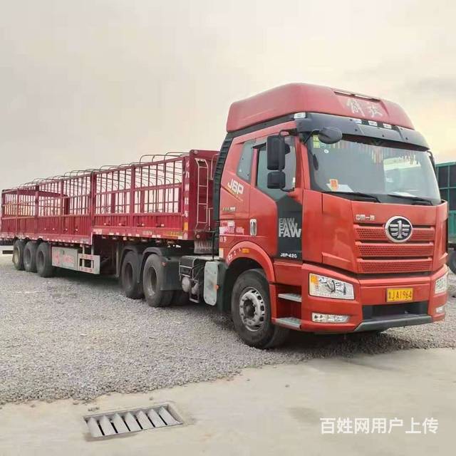 国五二手解放牵引车出售锡柴420马力双驱轻体质惠版的图片