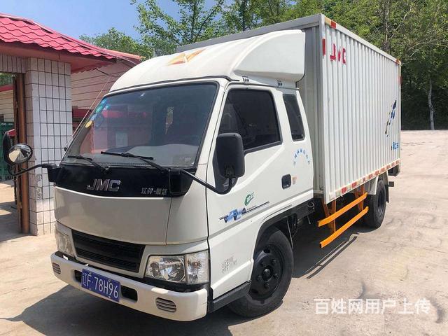 16年江铃排半顺达厢式货车国4车况精品