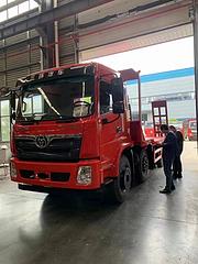 三环昊龙提升桥平板车 拉大挖机平板拖车 包上牌报价