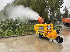 电动高压清洗车  雾炮消毒车