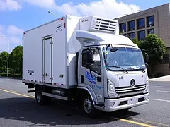 陕汽德龙4.2米宽体箱冷藏车 国6厂家分期 特低价