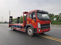重汽豪沃G5X单桥挖机拖板车  国六潍柴220马力