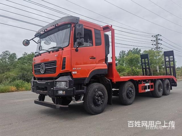 东风天龙430马力挖机平板拖车 厂家价格的图片