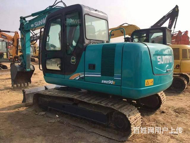19年原版新款山河90E二手挖掘机机况性能非常好的图片