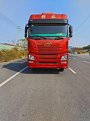 解放350马力9.6米前四后八高栏车个人一手车