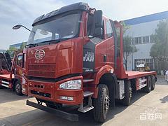 高配置江淮K5前四后八 320挖机运输平板车 价格优惠售后无