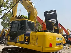 转让二手挖掘机小松160手续全质保两年包送支持分期
