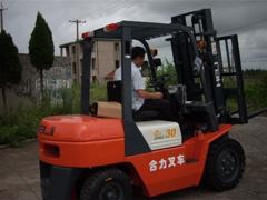 二手中缸侧移合力3吨叉车/-高门架叉车合力叉车