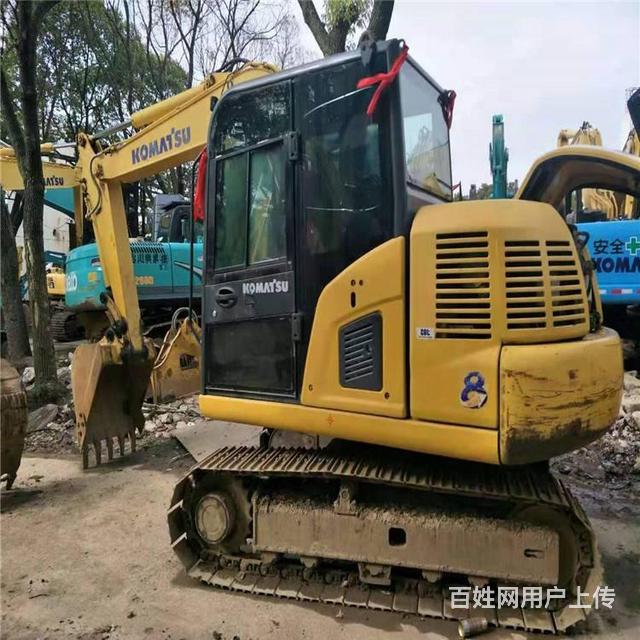 商丘周围二手挖掘机市场玉柴、久保田二手小型挖掘机的图片
