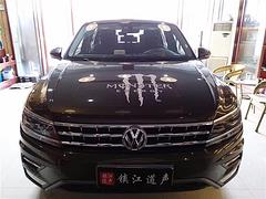镇江汽车音响改装/大众观途秒杀原厂丹拿改装案例