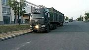 13年12月解放390马力 半挂车 仓栅式 重体