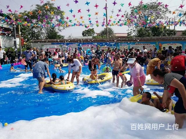 低价出租夏季喷射泡沫机水上乐园泡泡趴商场开业泡沫