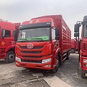 急售二手解放龙V6.8米高栏载货车21年可提档