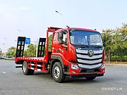 西双版纳福田单桥平板运输车 玉柴200马力板长可做6.4米