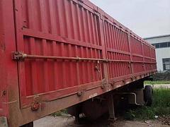 11米一体侧翻半挂车 富华桥 二手侧翻半挂车