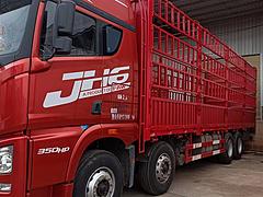 解放JH6-9.6米高栏车,带交强险